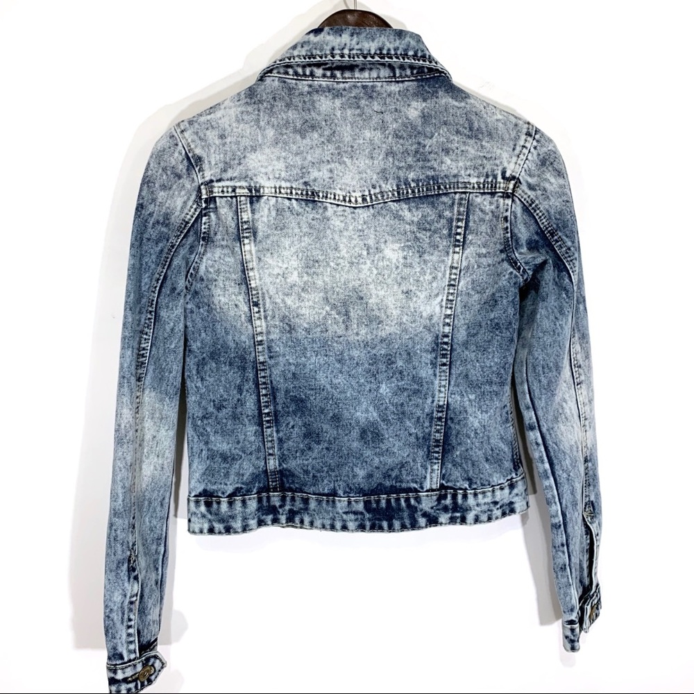 Ranbeeri Distressed Denim Jacket - Picture 2 of 5